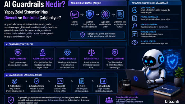 AI Guardrails Nedir? Yapay Zekâ Sistemleri Nasıl Güvenli ve Kontrollü Çalıştırılıyor?